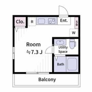 クレストコート杉田の間取り画像