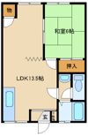 エクセルメゾン楢Ⅰの間取り画像