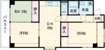 高須スカイハイツの間取り画像