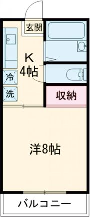 オレンジコーポ山本の間取り画像