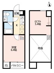 ソレイユ検見川の間取り画像
