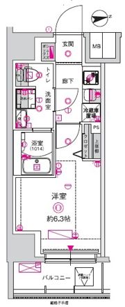 CREST TAPP 川崎港町の間取り画像