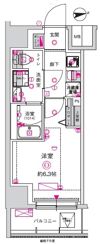 CREST TAPP 川崎港町の間取り画像