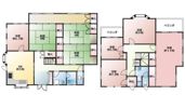 扇町戸建ての間取り画像