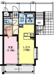 リシェス ジュンの間取り画像