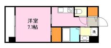 CLARE GRACE荒田の間取り画像