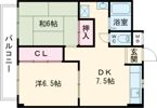 コーポ井上の間取り画像