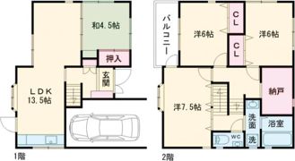 薊野東町T戸建 1の間取り画像