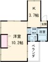 古川マンションの間取り画像