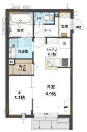 メゾン大栄の間取り画像