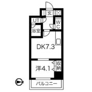 ONE ROOF FLAT TENJINBASHIの間取り画像