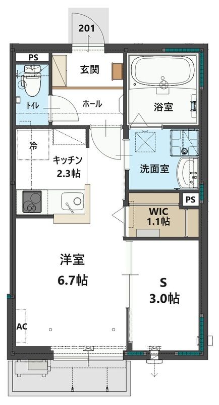 間取図