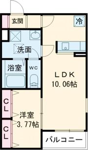 F+style藤井寺道明寺6号館の間取り画像