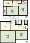 持子貸家の間取り画像