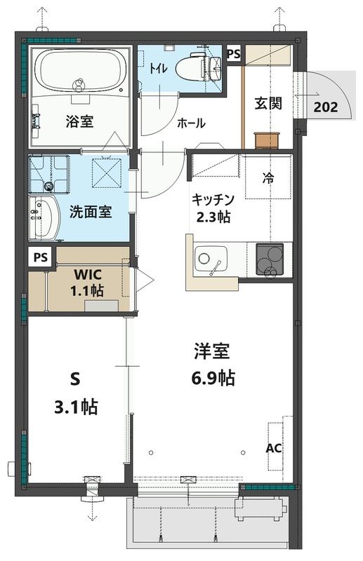 間取図