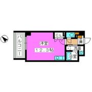 スーペリアニューハイム薬院の間取り画像