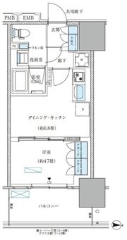 パークアクシス西大島コンフォートスクエアの間取り画像