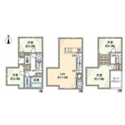 小倉戸建の間取り画像