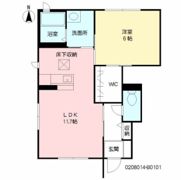 クレール・ド・セドルII B棟の間取り画像