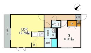 ルミエールⅤの間取り画像
