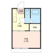 かすみ ハイツの間取り画像