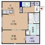 ベレッツァ南塚口の間取り画像