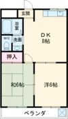 ビーハイブOKAMOTOの間取り画像