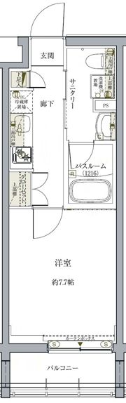 クレヴィスタ池袋ウエストの間取り画像