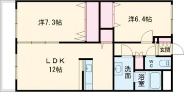 サンモール網川原の間取り画像