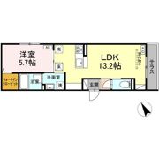 ドムスクレスト共和の間取り画像