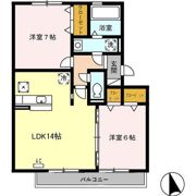 パルテールの間取り画像