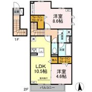 グラシアーレの間取り画像