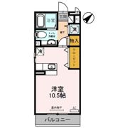 パークハイム参番館 A棟の間取り画像