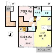 リアン平松 B棟の間取り画像