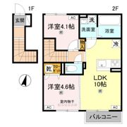 リアン平松 B棟の間取り画像