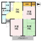 シグナスハイツ C棟の間取り画像