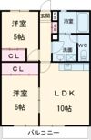 メゾン梅香の間取り画像