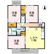 ウィルモア C棟の間取り画像