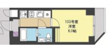 ピァッツァ鶴見の間取り画像