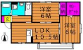 ハイグランスCの間取り画像