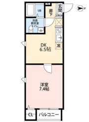 seno 狭山の間取り画像