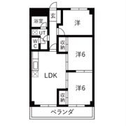 ハイツ野田の間取り画像