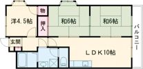 アーバンハイム郡山の間取り画像