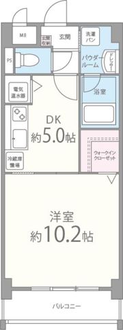 グランコートヒグチの間取り画像