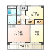 エスティ阪田の間取り画像