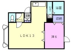 バニヤン・コート元町の間取り画像
