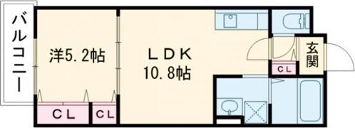 クリエオーレ鳥飼野々の間取り画像