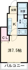 ハートフル道場南口の間取り画像