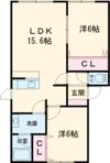 アイパレス中野Ⅱの間取り画像