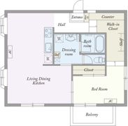 West Houseの間取り画像